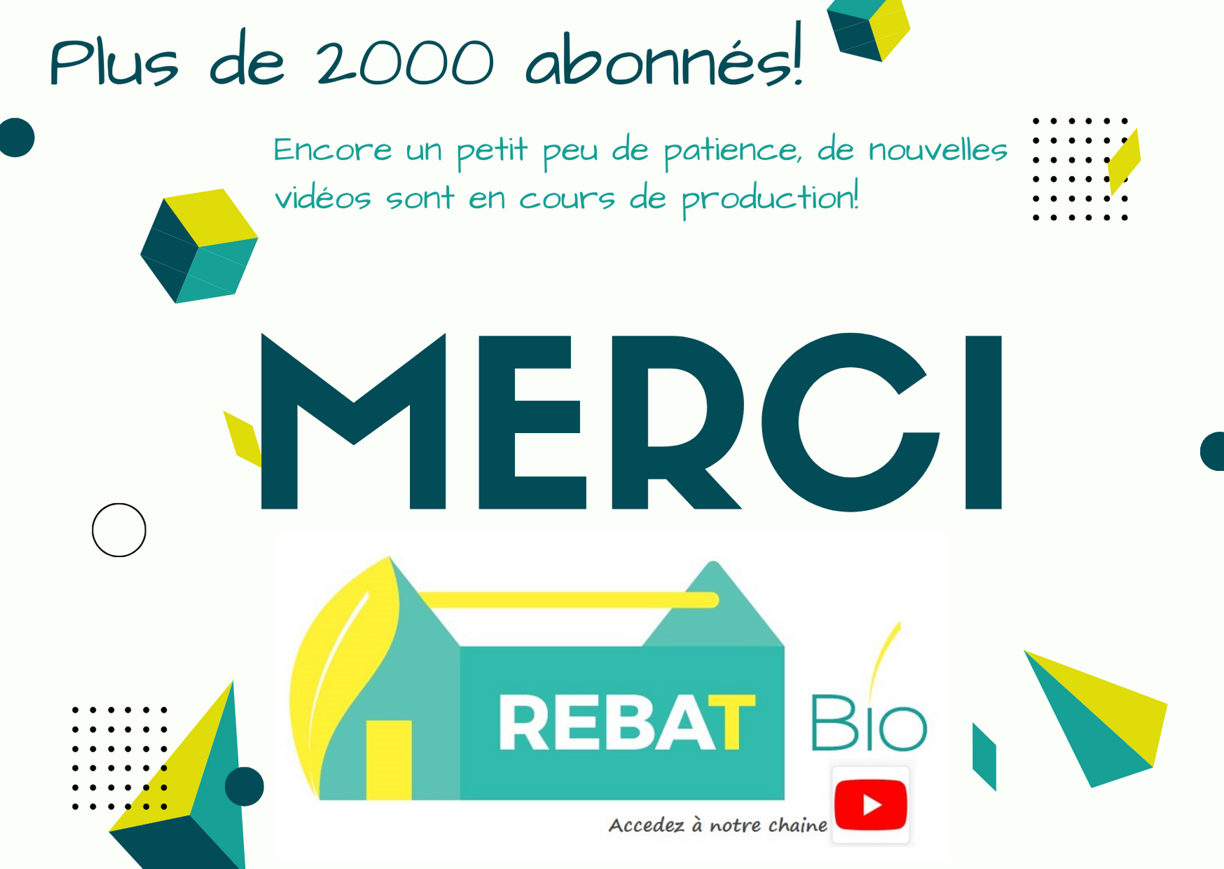 2000 abonnés youtube