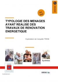 Typologie des ménages ayant réalisé des travaux de la rénovation énergétique