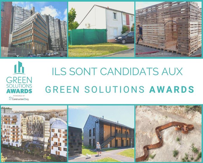 Green Solutions Awards 2020-2021 : qui sont les premiers candidats français
