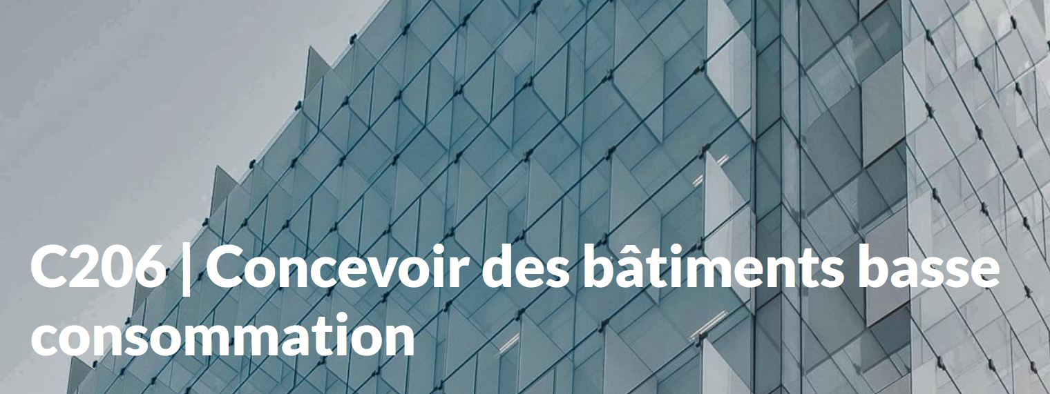 Concevoir des bâtiments basse consommation 