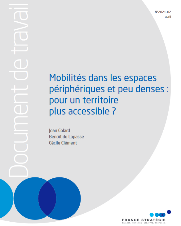 Mobilités dans les espaces périphériques et peu denses : pour un territoire plus accessible ? 