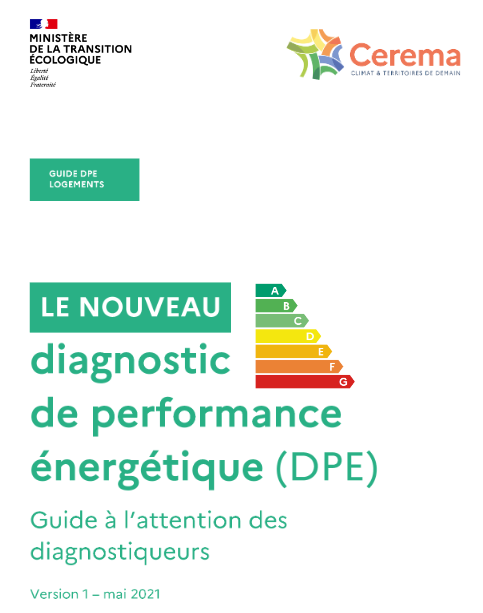 DPE : le Cerema publie un guide à destination des diagnostiqueurs
