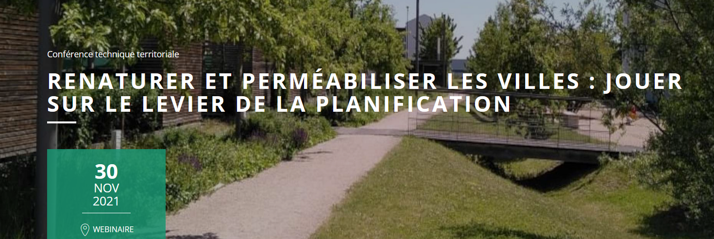  Renaturer et perméabiliser les villes : jouer sur le levier de la planification