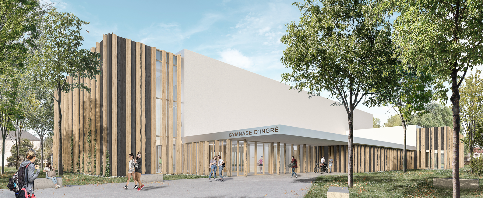 Le Gymnase multisports d'Ingré