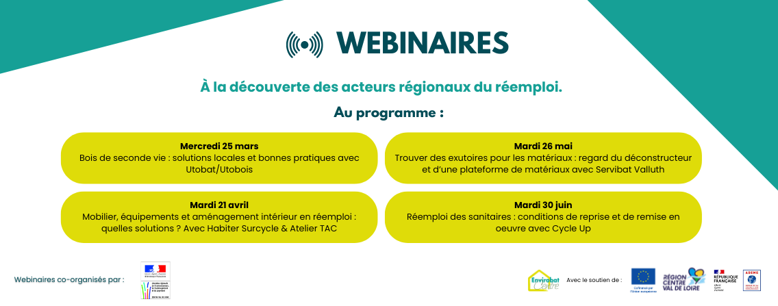 Cycle Webinaires Réemploi