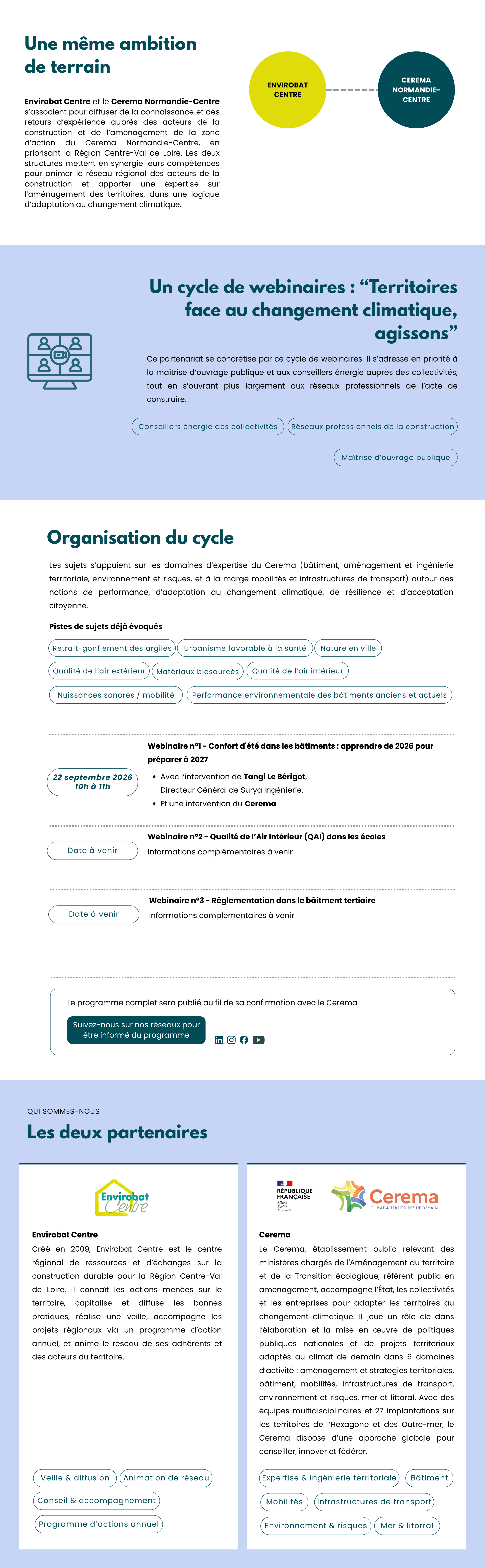 page partenariat cerema & envirobat centre