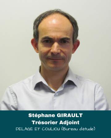 Stéphane GIRAULT Trésorier Adjoint d'ENVIROBAT Centre