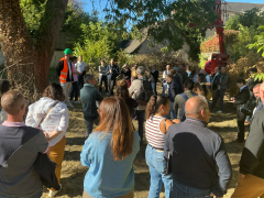 Visite du site le 23 septembre 26 organisée par Envirobat Centre et la DREAL Centre Val de Loire